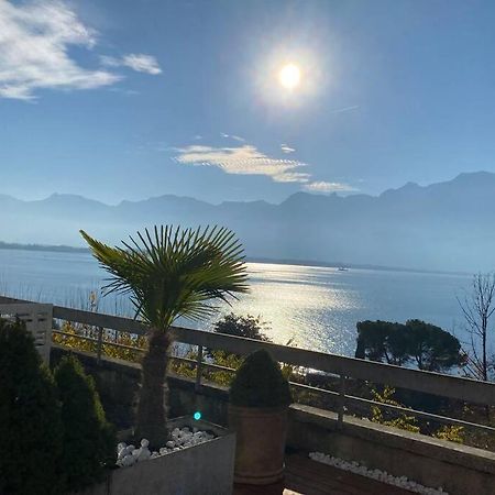 Studio Vue Panoramique Sur Le Lac Leman Veytaux 外观 照片