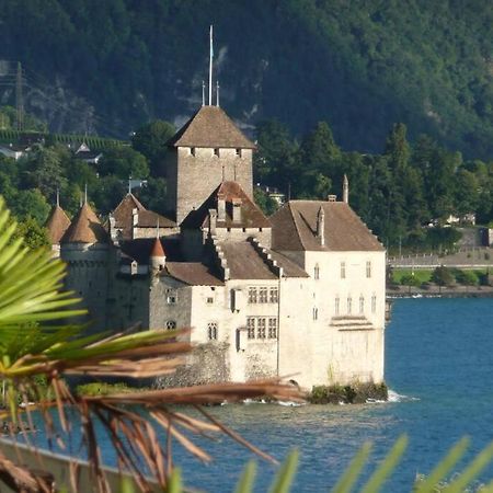 Studio Vue Panoramique Sur Le Lac Leman Veytaux 外观 照片