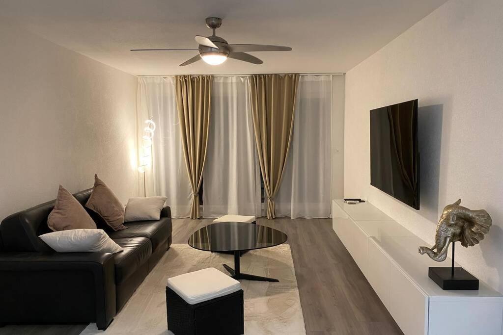 Studio Vue Panoramique Sur Le Lac Leman Veytaux 外观 照片